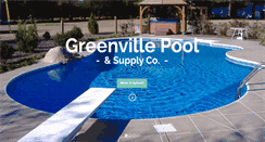 Desktop Screenshot of greenvillepool.com